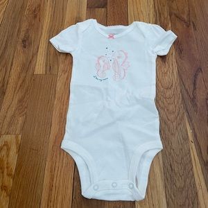 Seahorse onesie